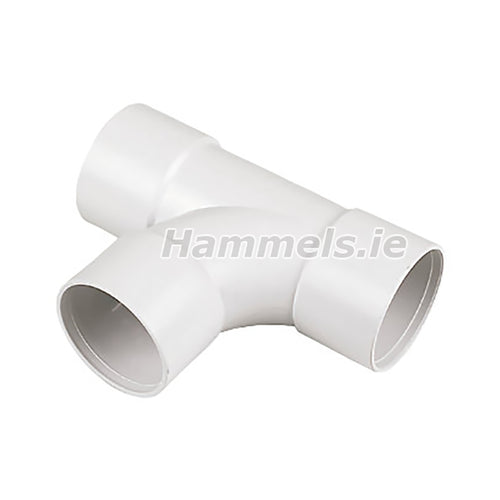 90° EQUAL TEE SOLVENT WELD | WASTE PIPE FITTINGS