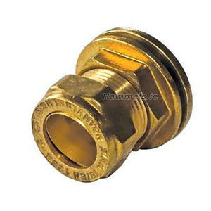 350 TANK CONNECTOR | BRASS COMPRESSION